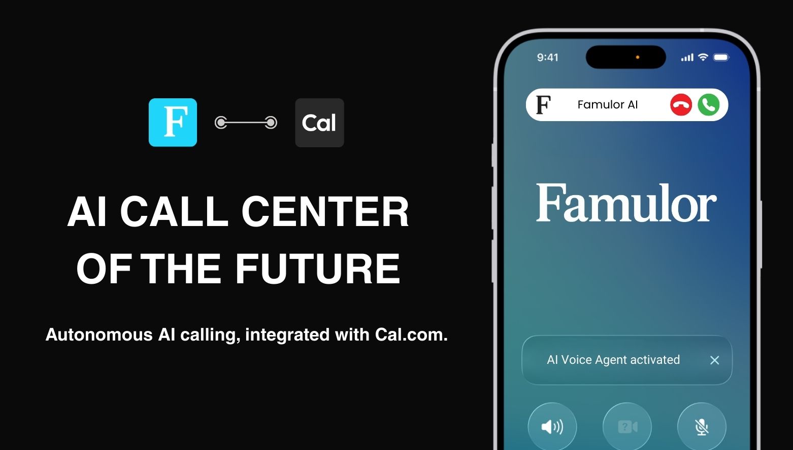 Screenshot of app Famulor